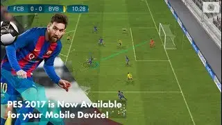 PES 2017 - Pro Evolution Soccer | MobileGame | IOS | Best Graphics | MobileGamerMan