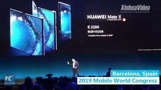 Huawei launches foldable 5G smartphone