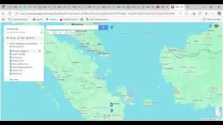 Ouput Kegiatan 4 Video Simulasi Pemetaan POKDAKAN pada Google My Maps