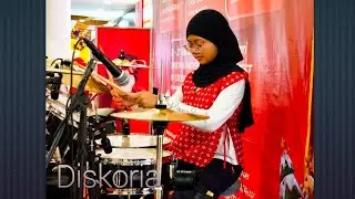 Diskoria ~ Chrisye ( Drum Cam ) Amel Najla || Star Girls Band