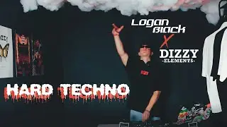 L&oslash;gan Black x Dizzy Elements - HARD TECHNO SET +160 bpm