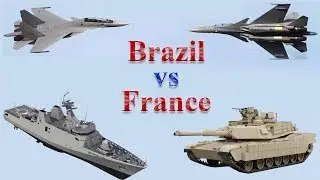 France vs Brazil Military Comparison 2017