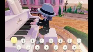 Piano in game Heartopia (Vocaloid - Just Be Friends)