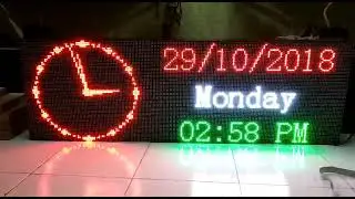 Multicolour LED Display Board