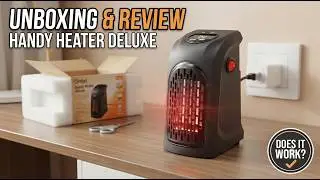 Может ли мини-обогреватель действительно работать? Тестируем Handy Heater Deluxe от ONTEL