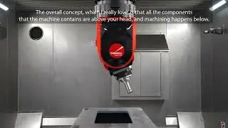 5-axis TRIMILL VFF4021 with 2-axis fork-type milling head T15