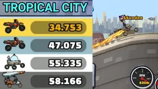 TROPICAL CITY MAP IN COMMUNITY SHOWCASE - Hill Climb Racing 2