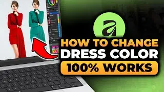 Affinity Photo How To Change Dress Color (100% WORKS) | FAST & EASY | NO Yapping, To The Point!