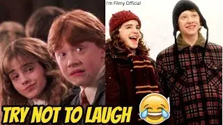 Harry Potter Hilarious Romantic Scenes - Try Not To Laugh With Emma Watson 2018