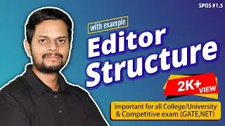 1.5 | Editor Structure | with diagram