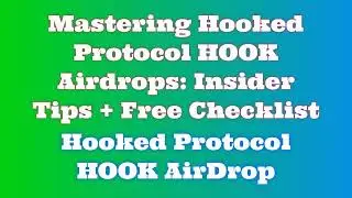 Claim Free Hooked Protocol HOOK Airdrop  |  Discover Hooked Protocol HOOK Airdrop Exchange Options