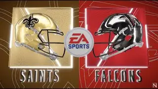 Madden 20 Simulation - New Orleans Saints vs Atlanta Falcons - Simulation Nation