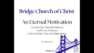 An Eternal Motivation by Kelly Boyd 9/1/2024