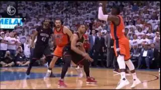 HOUSTON ROCKETS vs OKLAHOMA CITY THUNDER (Game 4-Final Minute)