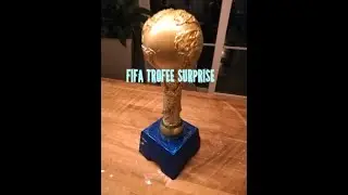 DIY FIFA WORLD CUP TROPHY/FIFA TROFEE SURPRISE