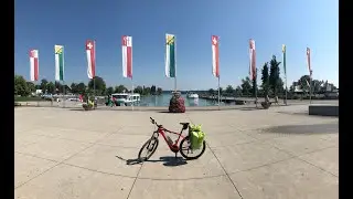 Around Lake Constance ( Bodensee ) by bike.