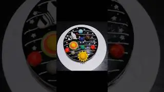 space Galaxy planet birthday Cake design ideas..#cake #viral #cakedecorating