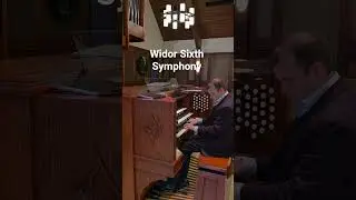 Widor-Sixth Symphony #music #classicalmusic #brodbeck #organmusic #widor #shorts #french #widor
