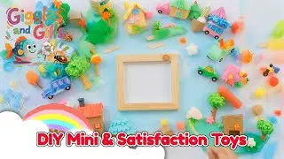 DIY Mini home & frame in Satisfaction Toys #diycrafts