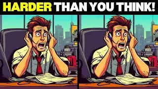 Spot The Difference: Harder Than You Think! Wake Up Your Brain Now ! Find The Difference | Quiz Rush