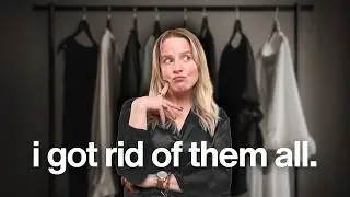 Watch me PURGE all of my BLACK CLOTHES!!!! | CLOSET OVERHAUL