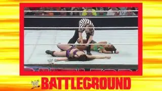 Paige vs. AJ Lee - Divas Championship Match: Battleground,  july, 20, 2014 720p
