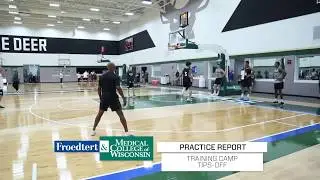 Froedtert Practice Report: Training Camp Day One