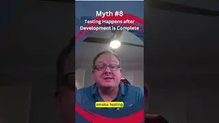💡 Software Testing Myth #8  Testing Happens after Development is Complete 💡#softwaretesting #shorts