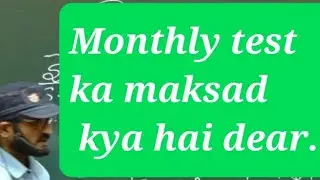 Monthly Test ka maksad kya hai dear#exam #englishexam #grammarexam #education #languageexam #foundat
