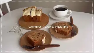 【混ぜるだけで簡単】しっとりふわふわのキャロットケーキレシピ🥕