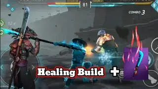 Cheap healing build of shang + epic weapon (wild affliction blade) || shadow fight arena