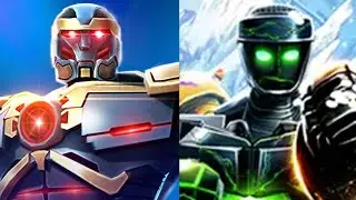 REAL STEEL WRB Valor VS Noisy Boy & Axelrod & Atom Gold & TouchDown & Zeus & Nitro & Twin Cities