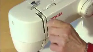 How to thread a Toyota sewing machine RS2000 series Single dial