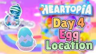 Photo Egg Day 4 & Snowman Furniture Bubble Locations  | Heartopia Winter Frost Event