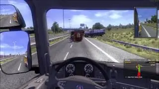 Euro Truck Simulator 2 MP - Close call