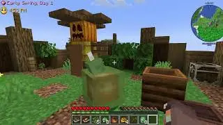 Minecraft Sunlit Valley #1: The Beginning of the Farm