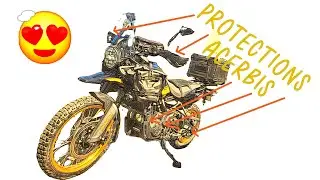 Installation Protections ACERBIS sur Royal Enfield HIMALAYAN 450 de 2023, nécessaire ou pas? 🤔