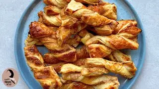 Cinnamon Puff Pastry Twists | Teatime Treats