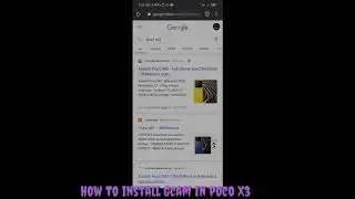 How to install Gcam 7.4 in Poco X3 poco x3 about phone