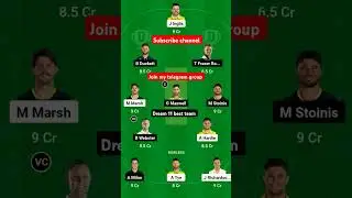 SCO vs STR Dream 11 Prediction! SCO vs STR Dream 11 Team! SCO vs STR GL TEAM #dream