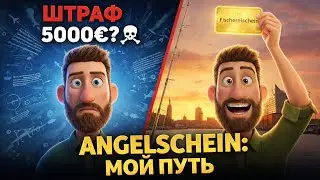 КАК ПОЛУЧИТЬ ANGELSCHEIN И НЕ СОЙТИ С УМА? 🎣 Приключения Андрея в Гамбурге. Серия 1. 