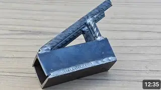 Not many people know about this amazing homemade iron working tool