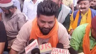 PHE Employees protest at PHE office Jammu(2)
