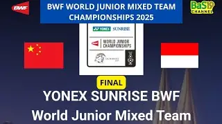 Hasil Final | Yonex Sunrise BWF World Junior Mixed Team Championships 2025