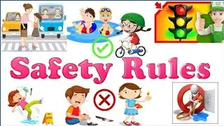 Safety rules for kids.#study 