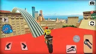New Moto Bike Stunt Racing Game - Impossible Tracks Game 2019