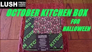 LUSH OCTOBER KITCHEN SUBSCRIPTION BOX/HALLOWEEN 2022