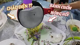 Bánh Cuốn làm bằng Chảo điện siêu tiện lợi , ngon mỏng dẻo |KimVươngCuộcSống#79