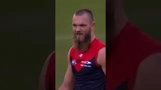 Gawny v Umpire 🤣 Smacked away the bounce. #afl #footy #melbournedemons