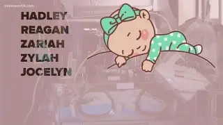 Extremely rare all-girl set of quintuplets born in Odessa, Texas
